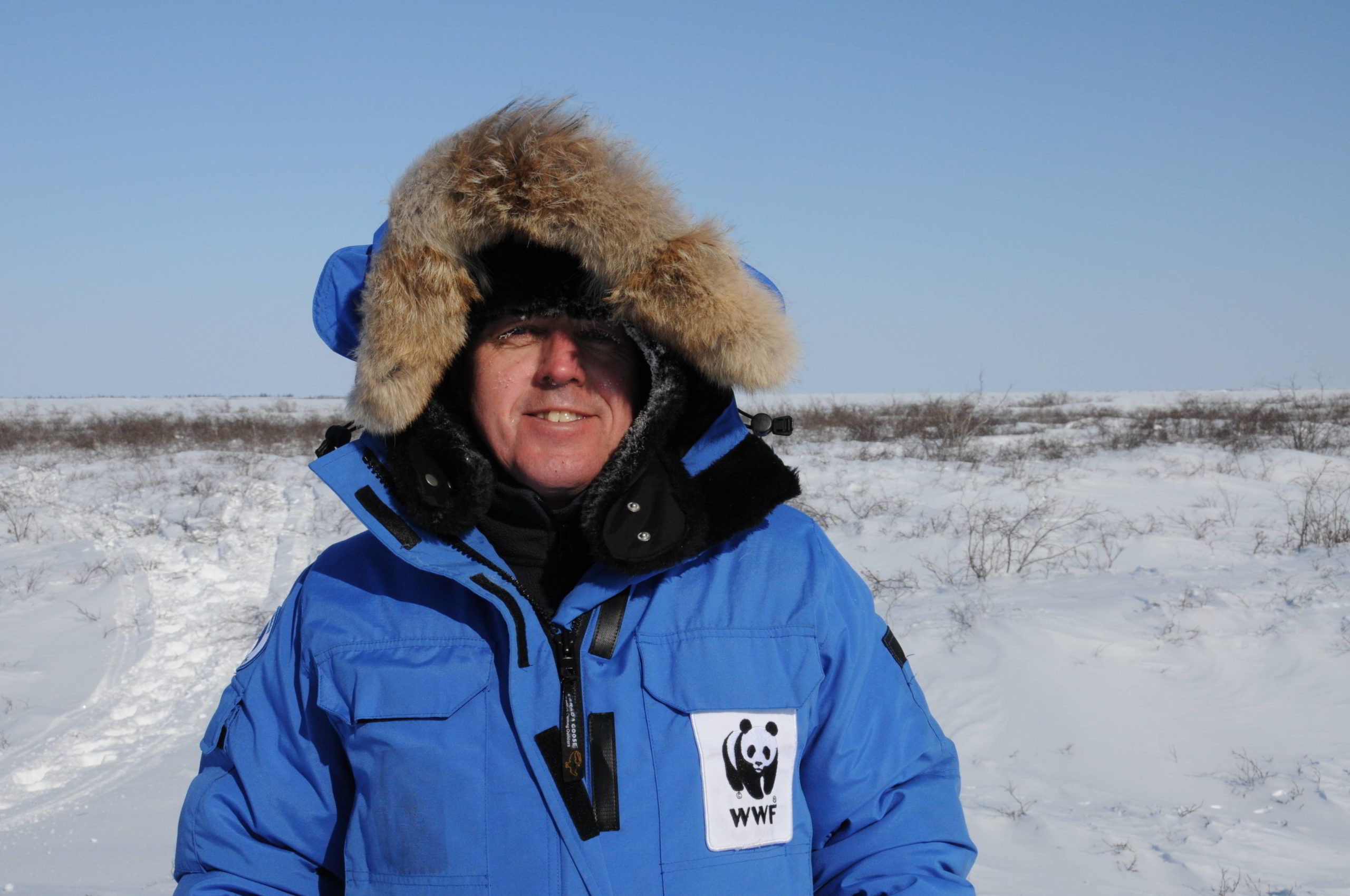 Peter Ewins in the Arctic